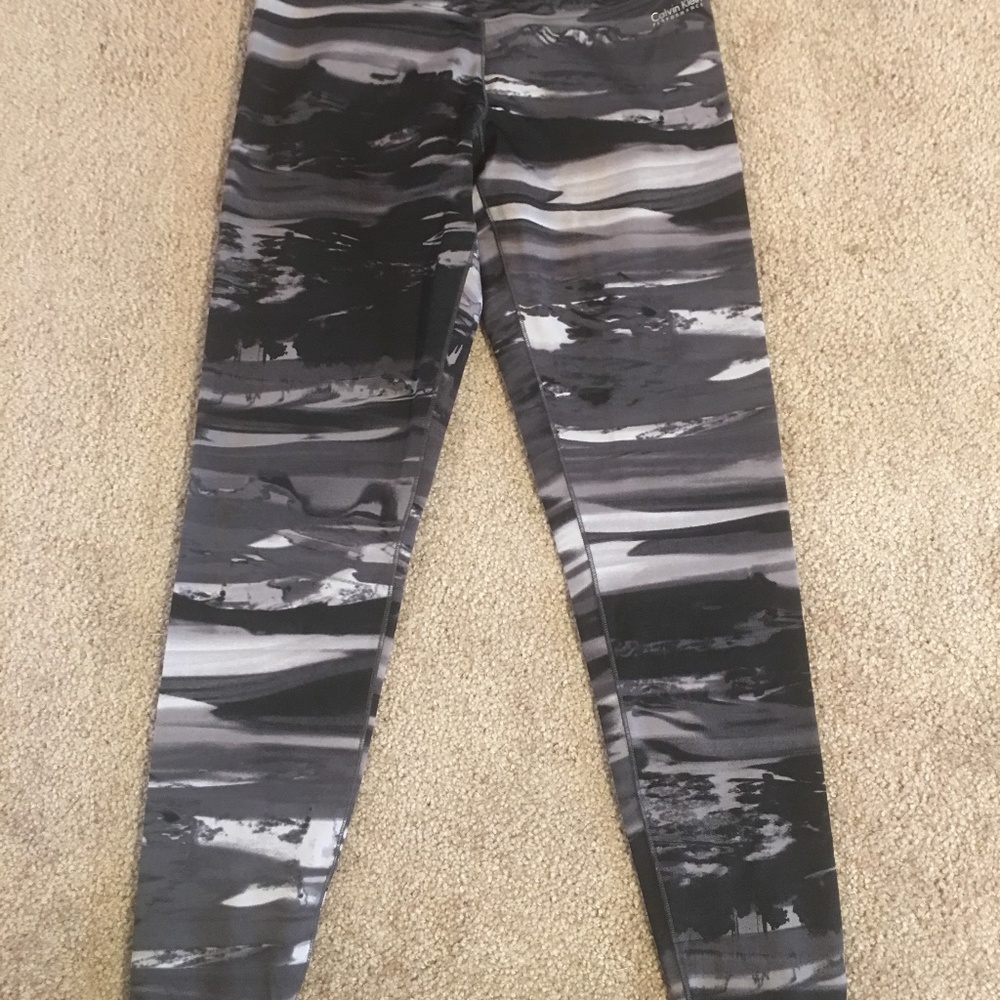 Calvin Klein Womens Yoga Pants Leggings Size Small